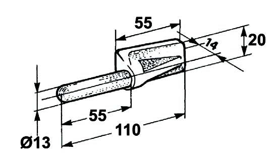 Weld On Hinge Pin - AMAIreland - 