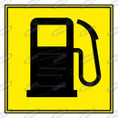 Yellow Fuel Reserve Warning Light - Square - AMAIreland - 