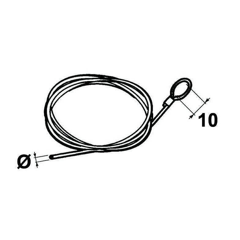 Accelerator Cable - Eye End - AMAIreland - 