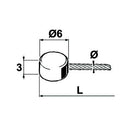 Accelerator Cable - Flat Head - AMAIreland - 