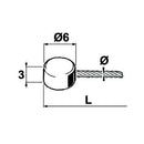 Accelerator Cable - Flat Head - AMAIreland - 