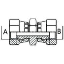 Adaptor- BSP - Equal Female / Female 1/2"