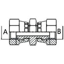 Adaptor Equal Female / Female - 18x1.5 - AMAIreland - 