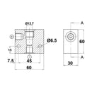 Aluminum Bodies for Electric Shut Off Valve - 2 Way - AMAIreland - 