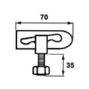 Anti-Loose Fastener - Bolt on Type - AMAIreland - 