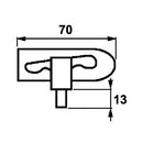 Anti-Loose Fastener - Weld on Type - AMAIreland - 