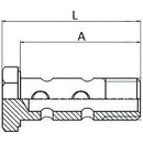 Banjo Bolts with 8 Holes - Metric - 18x1.5