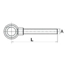 Banjo Eye Coupling - Long -  205MM