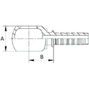 Banjo Insert - BSP 1/4" - Hose 1/4" - AMAIreland - 