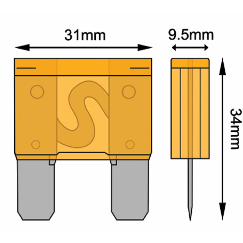 Bladed Fuse - Maxi - AMAIreland - 