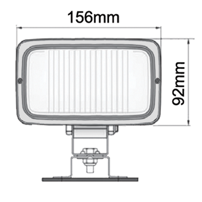 Cab Rectangular Work Lamp - AMAIreland - 