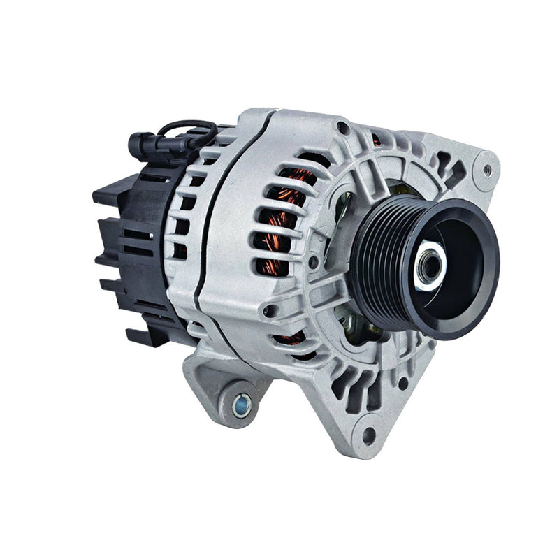 Case Alternator - 14V-120AMP - LUCAS (8 Rib Pulley) - AMAIreland - 