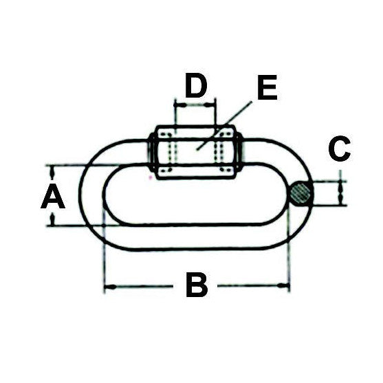 Chain Quick Links - 69mm - AMAIreland - 