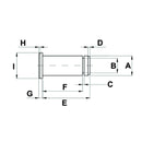 Clevis Pin with Groove - 14MM