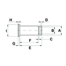 Clevis Pin with Groove - 5mm - AMAIreland - 