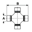 Cross Unit / Universal Joints - BY-PY - CAT 7 (Old) - 30.2 x 106.5mm