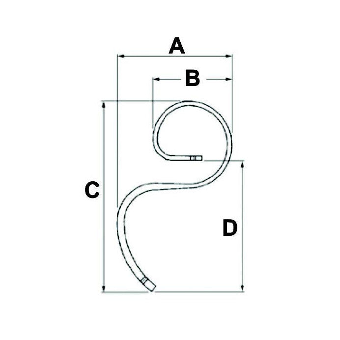Cultivation - High Spring Tine - 45x12mm - AMAIreland - 
