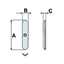 Cultivation - Spring Tine Points -  Length 195mm - AMAIreland - 