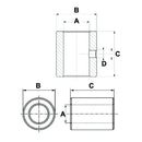 Cylinder Bush - IN: 20.5mm OU: 35mm - AMAIreland - 