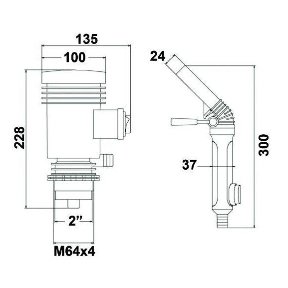 Diesel 230V Barrel Pump - AMAIreland - 