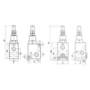 Direct High Pressure Valve - Male Knob 3/8"BSP - AMAIreland - 