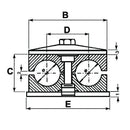 Double Hose Clamp Ø 14mm - AMAIreland - 
