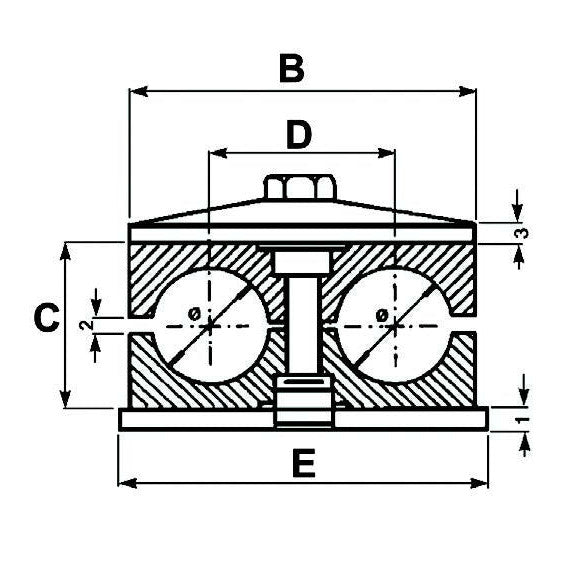 Double Hose Clamp Ø 16mm - AMAIreland - 