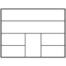 Double Storage Box with Handle - 46 Compartments - AMAIreland - 