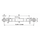 Economy Top Link - CAT 2-2 - 1" - Length 620mm - AMAIreland - 