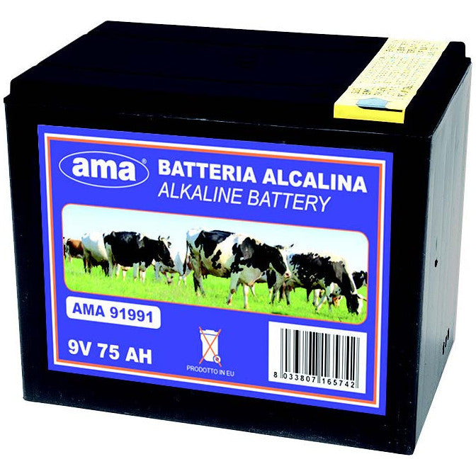 Electric Fence Batteries - 9V (Alkaline) - 175Amp - AMAIreland - 