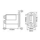 Electric Rectangular Hour Counter - AMAIreland - 