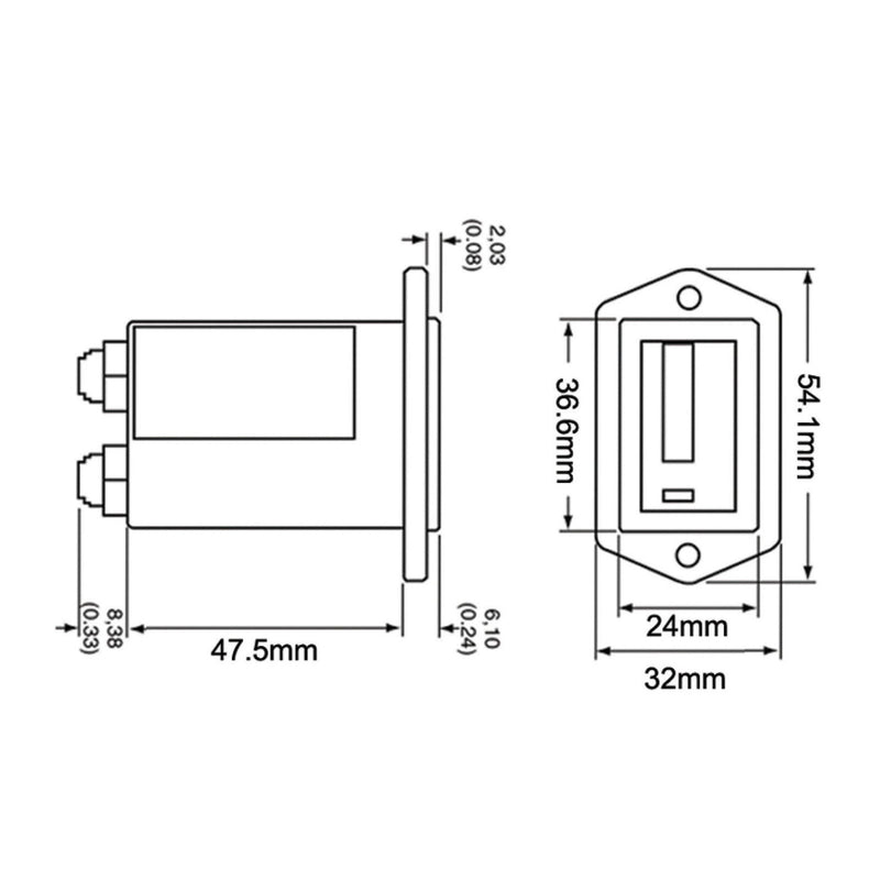 Electric Rectangular Hour Counter - AMAIreland - 