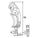 Ergonomic Handle for Electric Spool Valve - 2 Button - AMAIreland - 