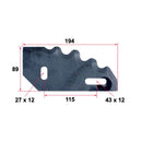 Feeder Blades - Abbey, Anderson, D-Tech, Peecon & Unifeed - AMAIreland - 