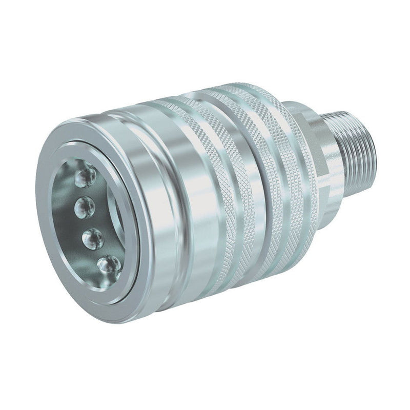 Female Poppet Type Break - Away / Push-Pull - Metric - AMAIreland - 