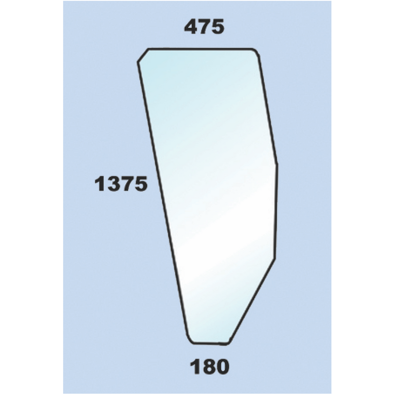 Fiat  - Comfort Cab L/H Door Glass - AMAIreland - 