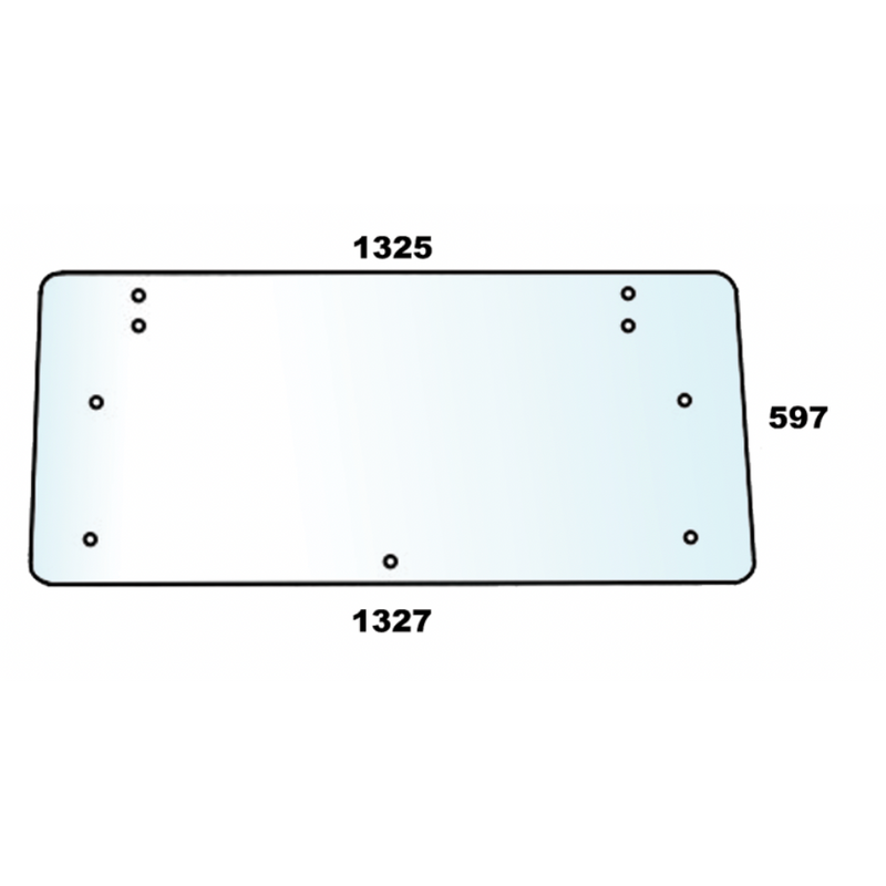 Fiat - Rear Window Glass Comfort Cab - AMAIreland - 