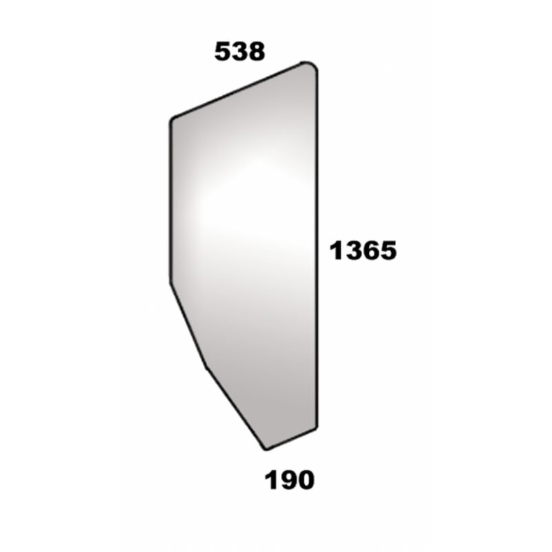 Fiat  - Super Comfort Cab R/H Door Glass - AMAIreland - 