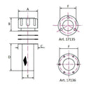 Filter Breather Cap - 3 Hole - AMAIreland - 