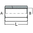 Fixed Female Adaptor - 1" - AMAIreland - 
