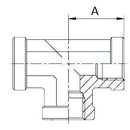Fixed Tee Piece - Female - 1/4"