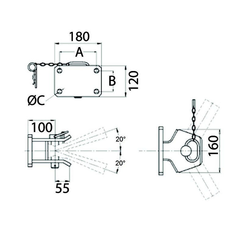 Fixed Towing Hitch - AMAIreland - 
