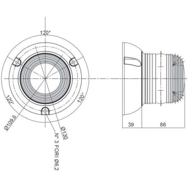 Flashing Beacon - Magnetic & Bolt On - AMAIreland - 