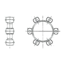 Flexible Insert for Coupling