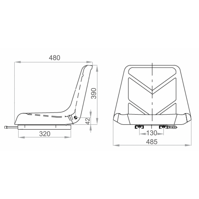 Forklift Seat - AMAIreland - 