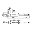 Hand Brake Lever - Heavy Duty - AMAIreland - 