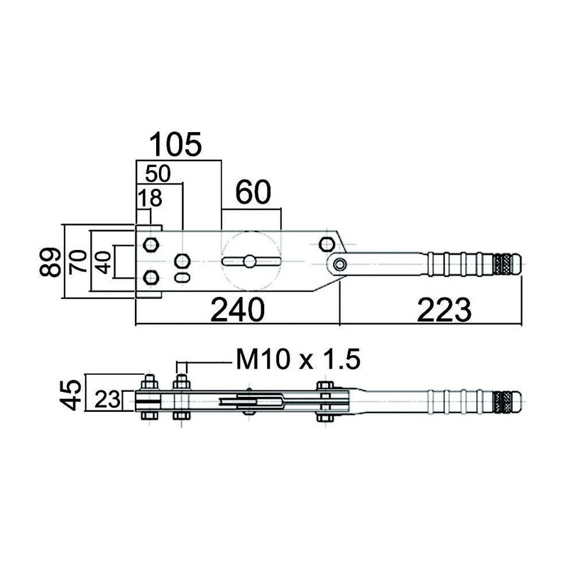 Hand Brake Lever - Heavy Duty - AMAIreland - 