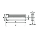 Hand Grip - 25MM x 10MM