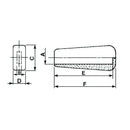 Hand Grip - 20MM x 4-5-6MM