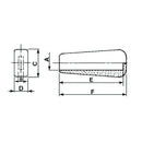 Hand Grip - Inner Size 5-6mm - Inner Length 66mm - AMAIreland - 